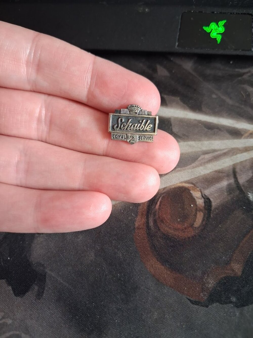 Vintage Sterling silver Schaible pin